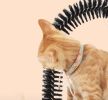 Cat Arch Scratcher - Self Grooming - Cat Toy - Self Groomer, Massager, Scratcher