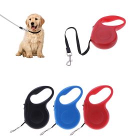 Durable Dog Leash Automatic Retractable Nylon Dog Lead Extending Puppy Walking Leads For Small Medium Dogs 3M / 5M Pet Products (Color: Blue)