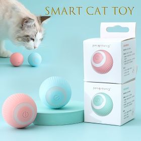 Smart Pet Toys For Dog & Cat; Automatic Rolling Ball Electric Cat Toys; Interactive Cat Ball Toys;  dog toys (Color: Pink (1.69in))