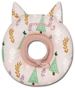 Touchcat 'Ringlet' Licking and Scratching Adjustable Pillow Cat Neck Protector (Color: Pink)