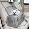 Pet Carrier for Cats, Dogs and Puppies, Gray, (Suitable For Daily Travel), 22 Lbs